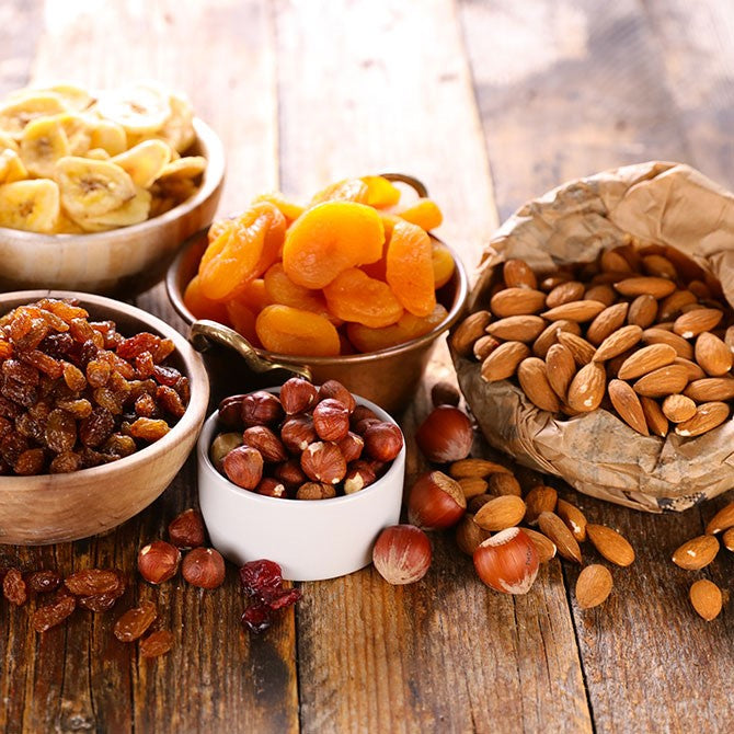 What's the Difference Between Nuts & Dried Fruits?