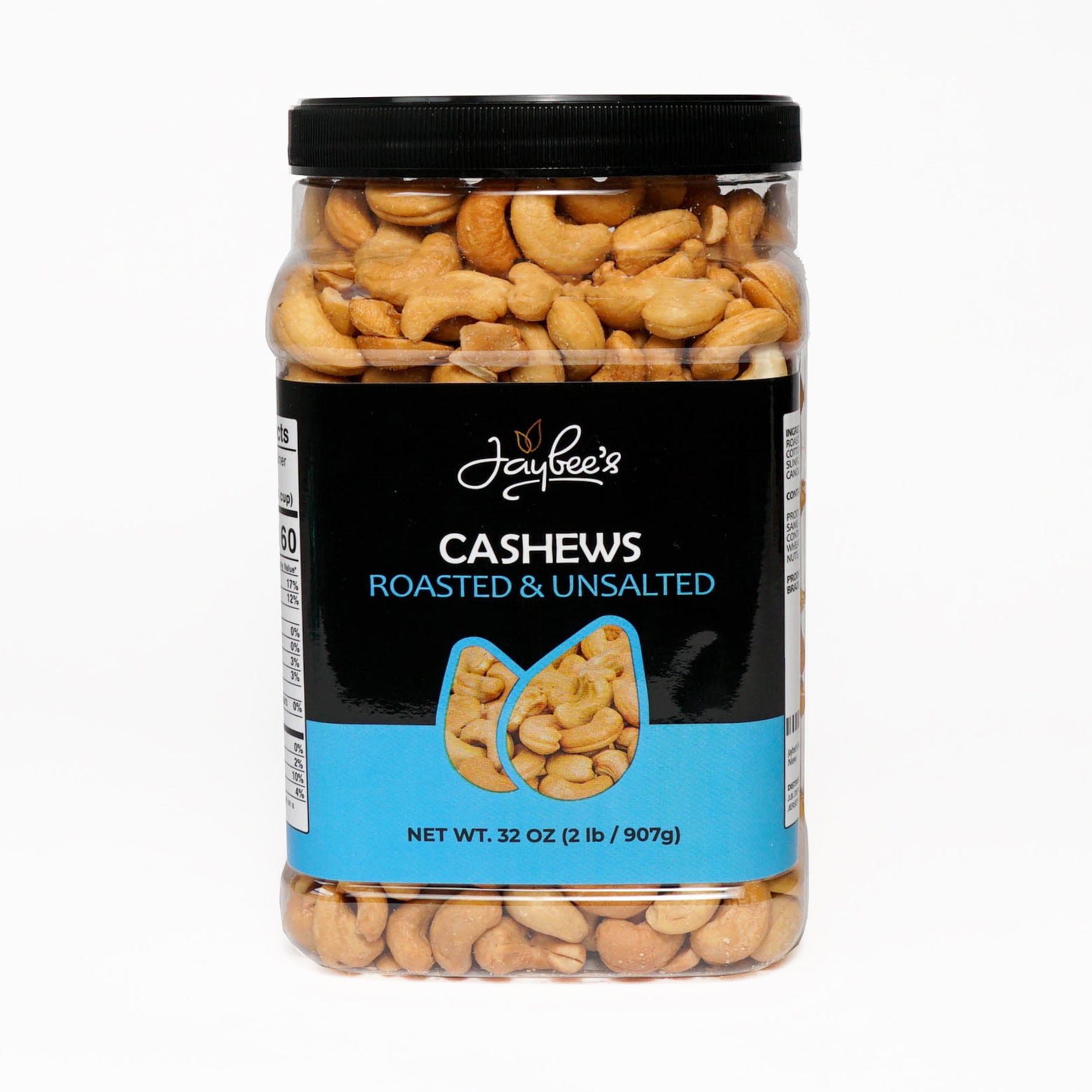 Cashews - Roasted & Unsalted