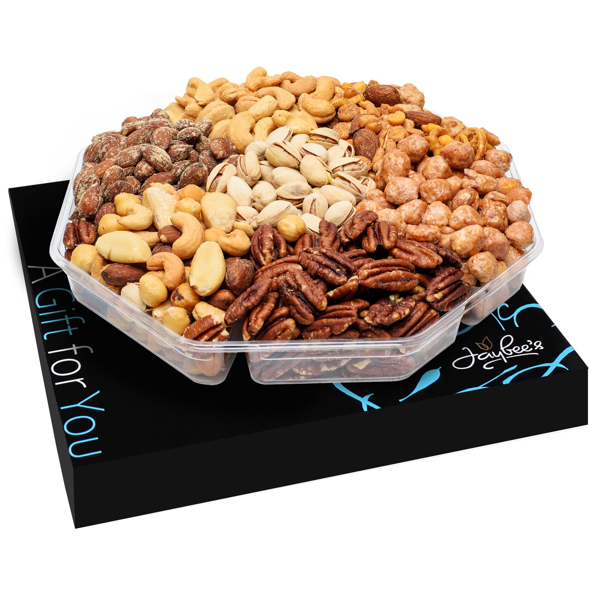 7 Sections - Nuts Gift Basket