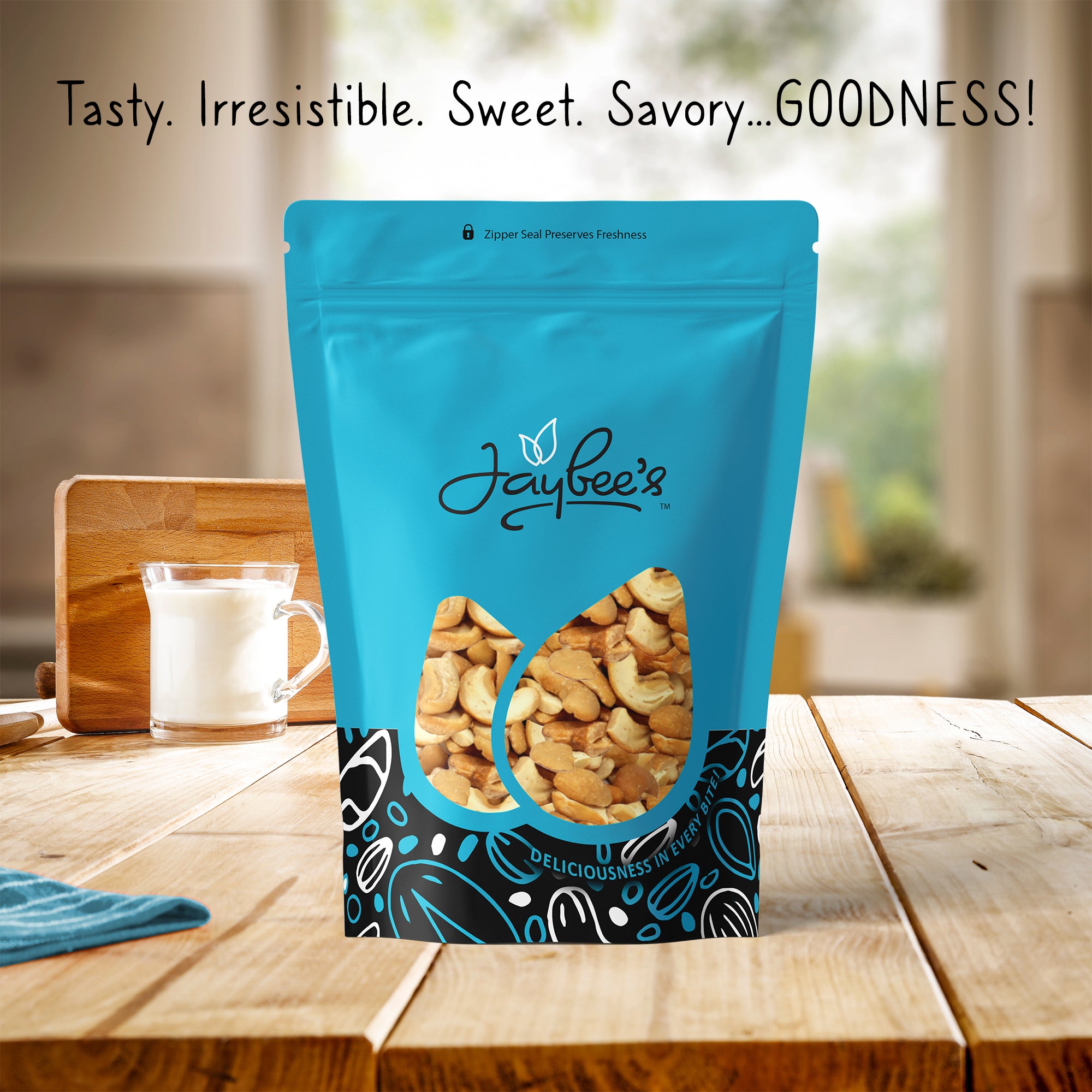Cashews - Halves & Pieces, Roasted & Salted