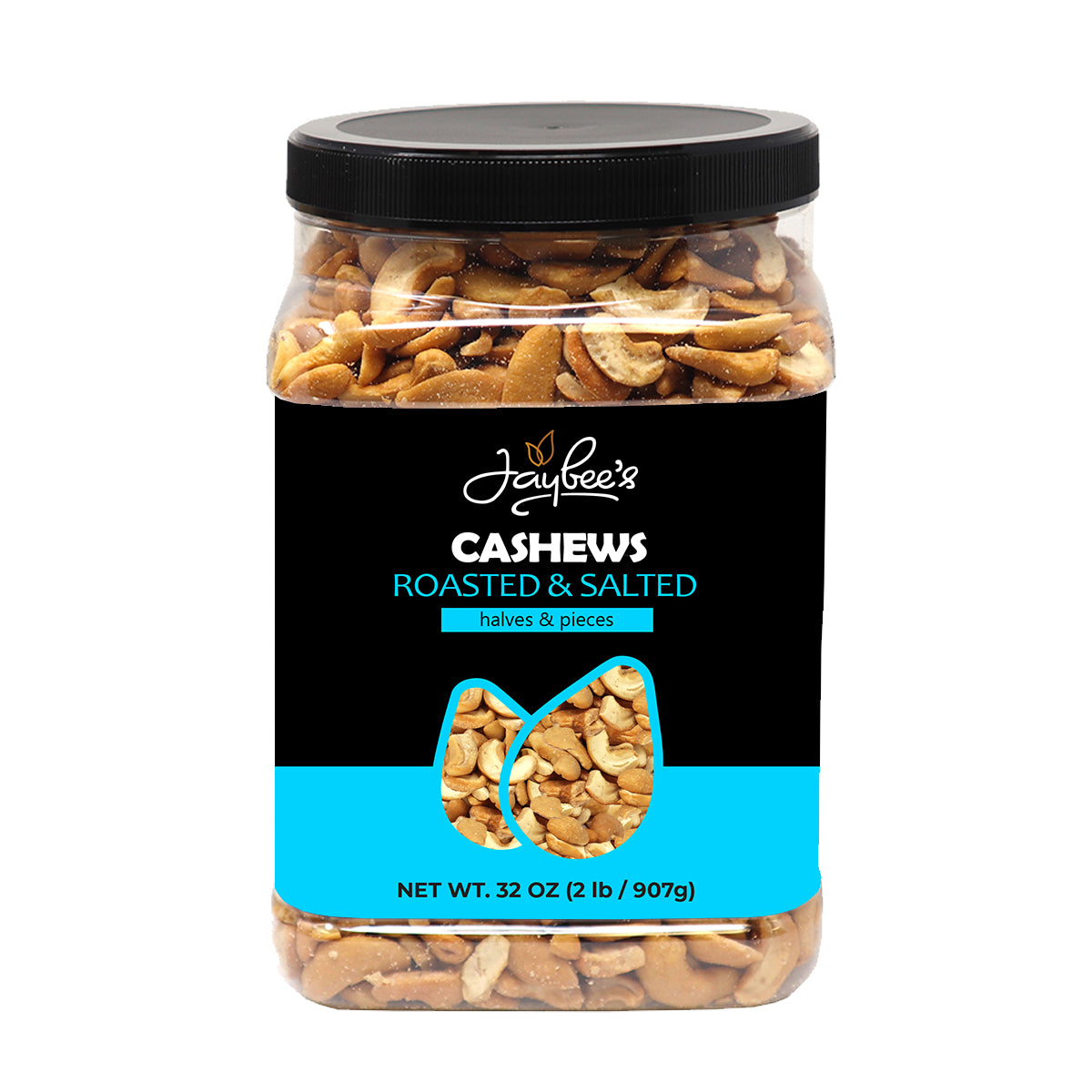 Cashews - Halves & Pieces, Roasted & Salted