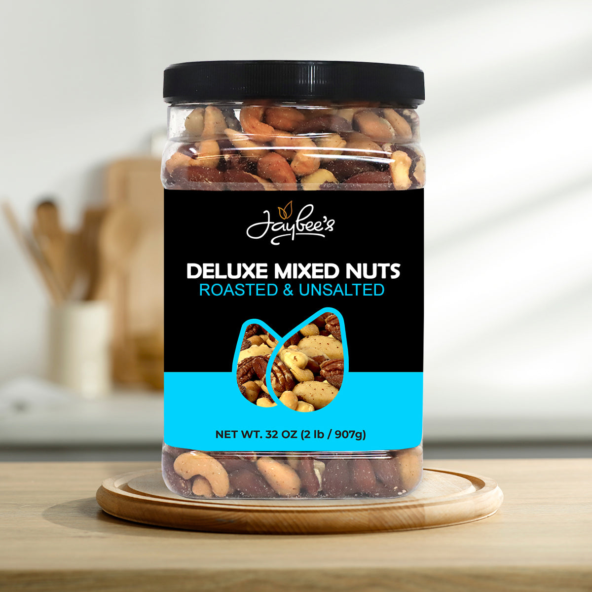 Deluxe Mixed Nuts - Roasted & Unsalted